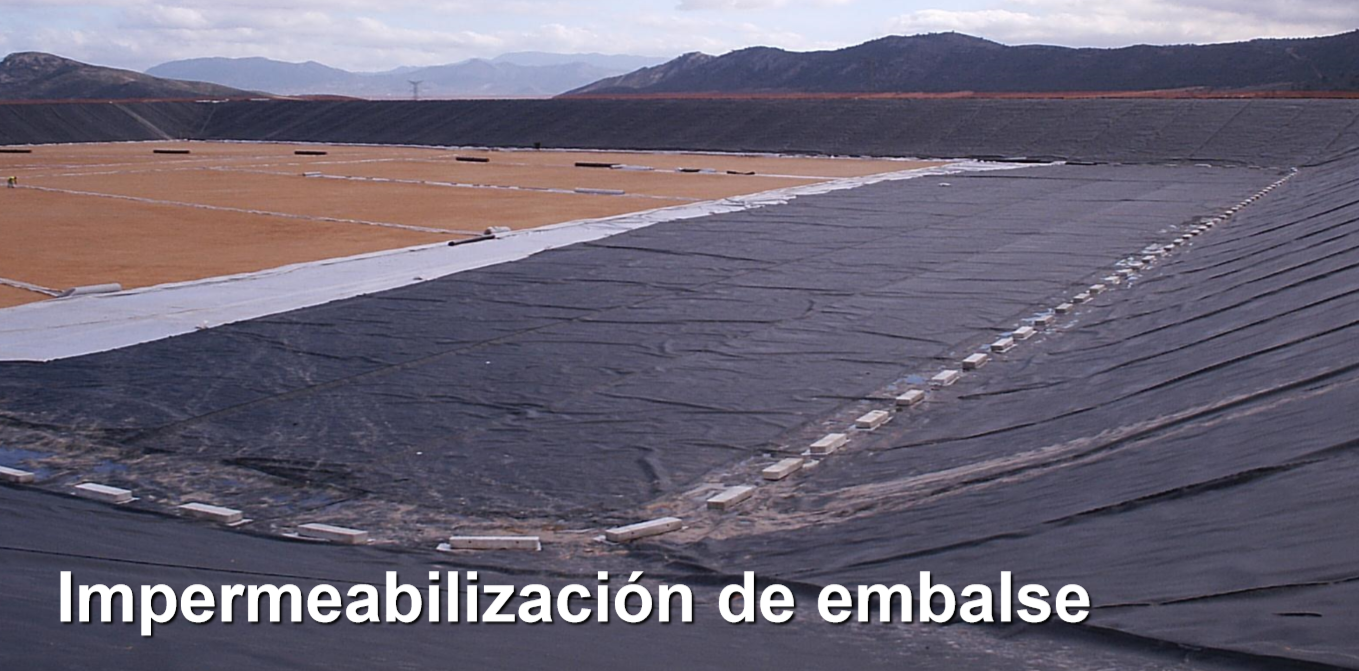 impermeabilización Embalse