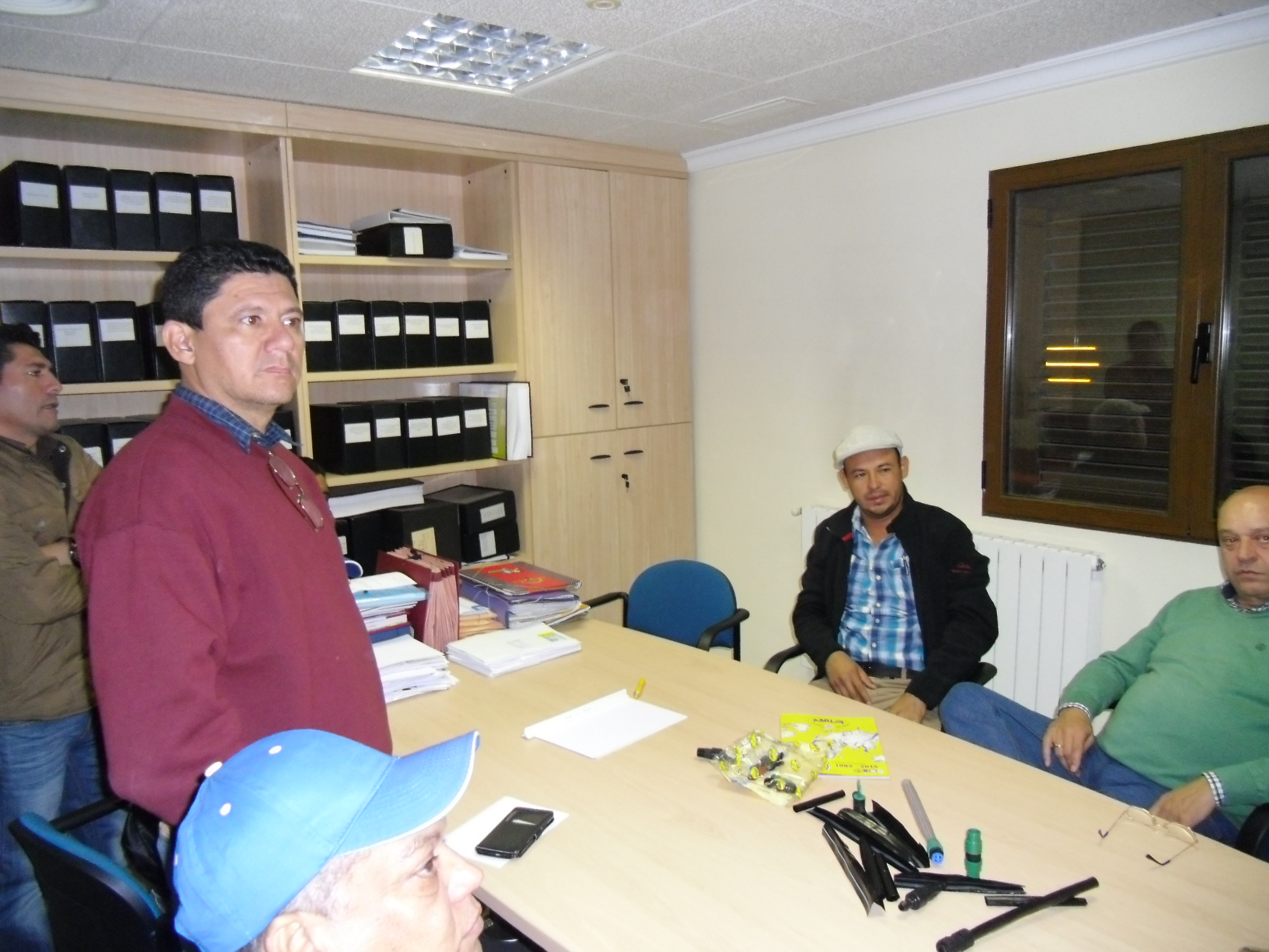 capacitación agricultores en las instalaciones de GCM Water Systems