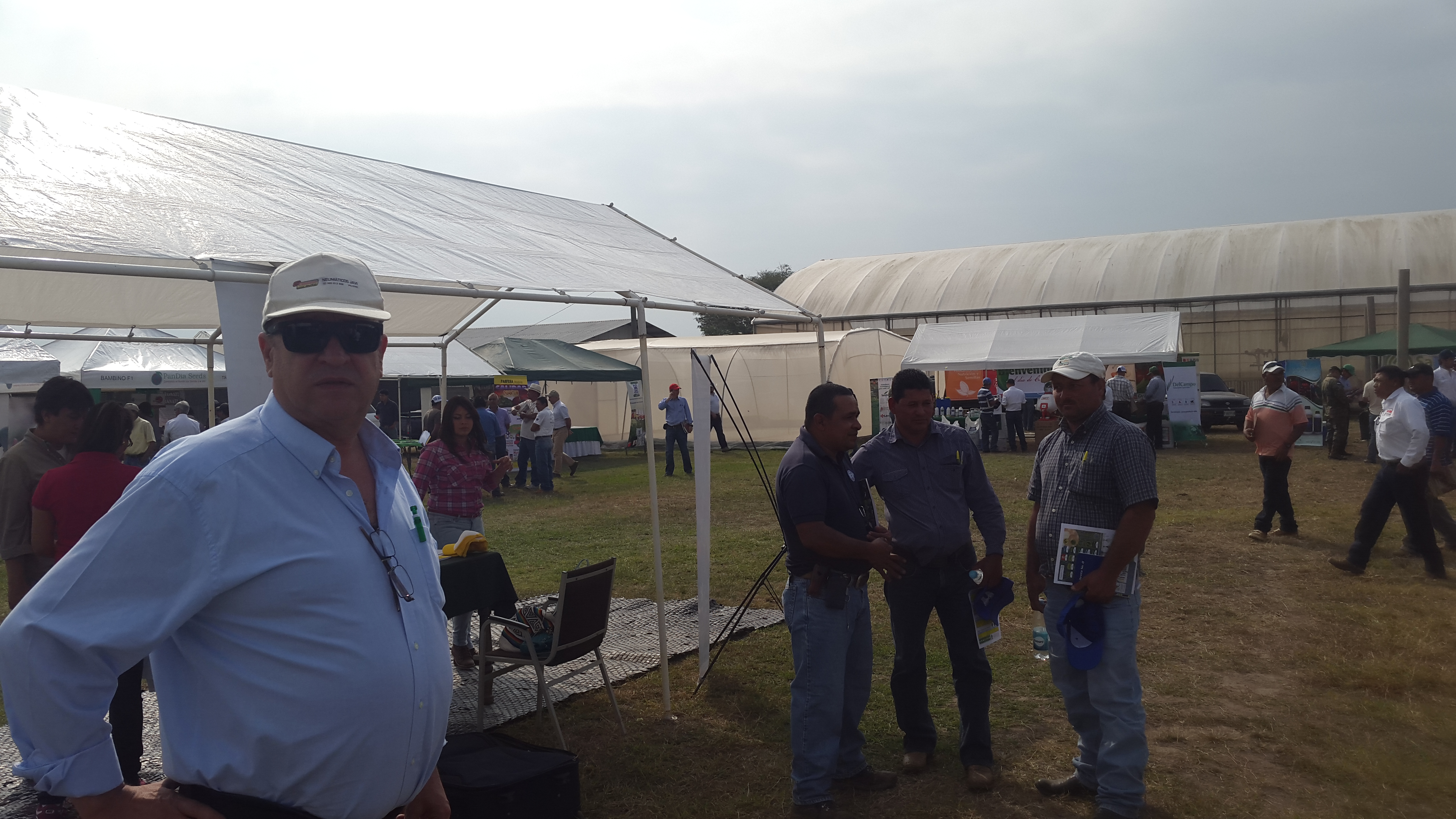 Feria Internacional Agrícola Comayagua. Gerente de GCM WS asisitiendo a la Feria